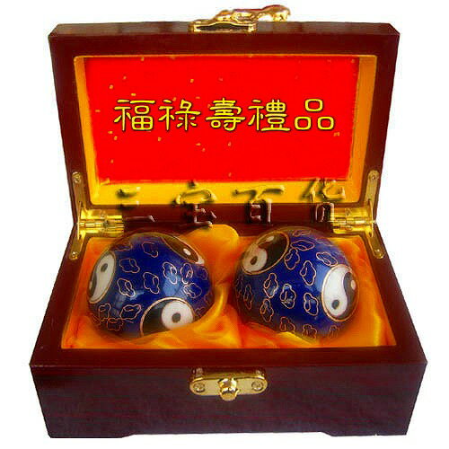 中国の伝統的な健康器具の一つ！太極健身球 太極【太極拳】【健身球】