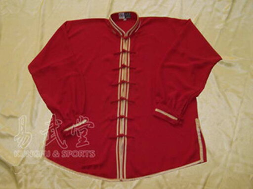【太極拳】【服】武術太極拳表演服・太極拳服・武術服・気功服・ナツメ赤シルク綿太極拳表演服 【太極拳】【服】武術太極拳表演服・太極拳服・武術服・気功服・ナツメ赤シルク綿太極拳表演服
