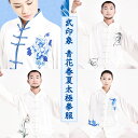 武印象 男女青花春夏太極拳服