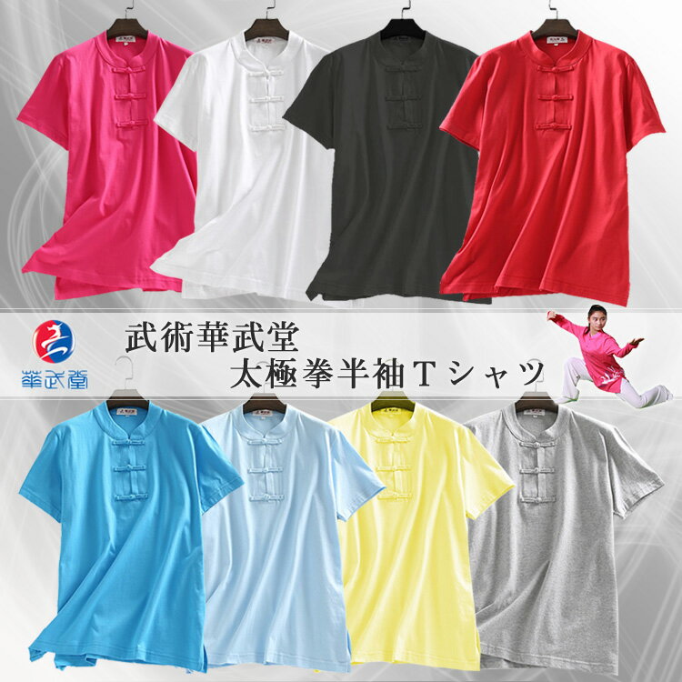 【メール便対応！】【太極拳】カッコイイ中国武術デザインTシャ