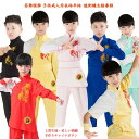 男女兼用大人もOK!団体注文にもオススメ!芸舞服飾 子供成人用 長袖半袖龍刺繍太極拳服