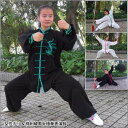 【太極拳】【服】刺繍表演服は当店でしか手に入れられない珍しい表演服です!!太極拳服 刺繍太極拳服 女性ポリ&綿刺繍鳳太極拳表演服