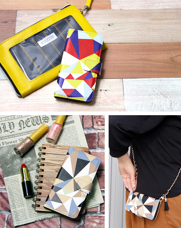 Galaxy S22 SCG13 ケース 手帳型 ギャラクシーs22 カバー スマホケース デザイン ベルトなし Mimi カラフルパターン ストラップホルダー