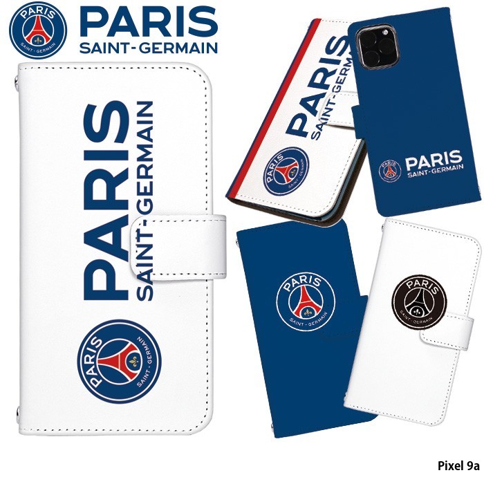 スマホケース Pixel 9a ケース 手帳型 ピクセル9a カバー デザイン パリ サンジェルマン Paris Saint Germain