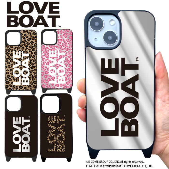 LOVEBOAT ミラー iPhoneケース 鏡 iPhone SE 第3世代 iPhone14 Pro iPhone13 mini iPhone8 アイフォン12 アイフォン13 アイフォンSE 第2世代 12プロ マックス ミラーケース カバー デザイン LOVE BOAT ラブボート ラブボミラー ブランド かわいいのサムネイル