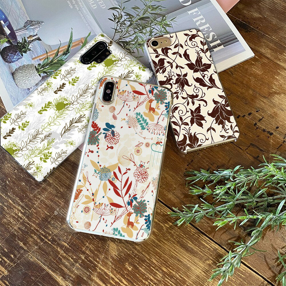 スマホケース Pixel 9 Pro XL ケース ハード ピクセル9プロXL カバー クリア デザイン くすみ系花柄模様 北欧 ボタニカル シンプル 植物 ナチュラル 花柄 かわいい 上品 大人かわいい