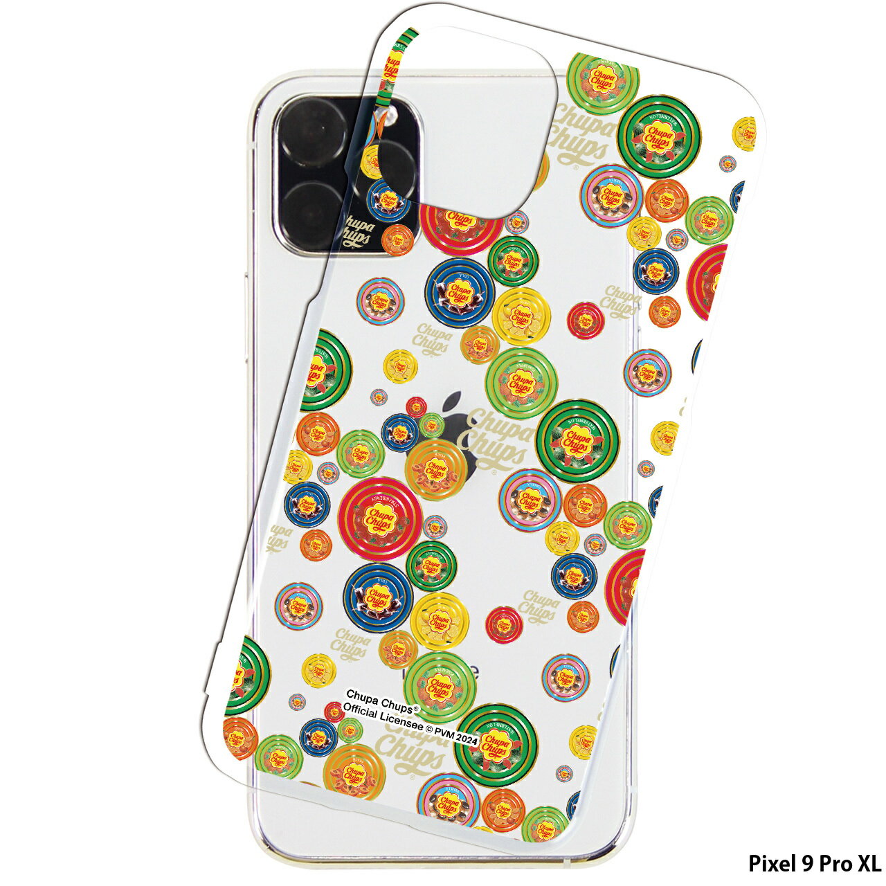 Pixel 9 Pro XL ケース クリア スマホケース ピクセル9プロXL カバー スマホ デザイン ChupaChups チュッパチャプス 11.バブル