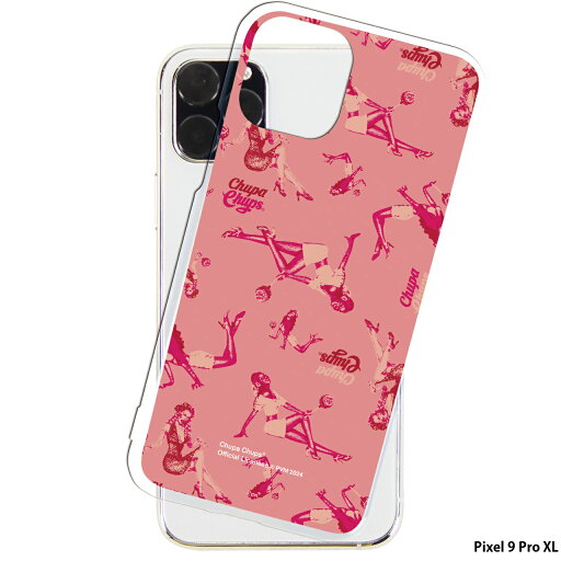 Pixel 9 Pro XL ケース クリア スマホケース ピクセル9プロXL カバー スマホ デザイン ChupaChups チュッパチャプス 7.レディピンク Pixel 9 Pro XL ケース クリア スマホケース ピクセル9プロXL カバー スマホ デザイン ChupaChups チュッパチャプス 7.レディピンク
