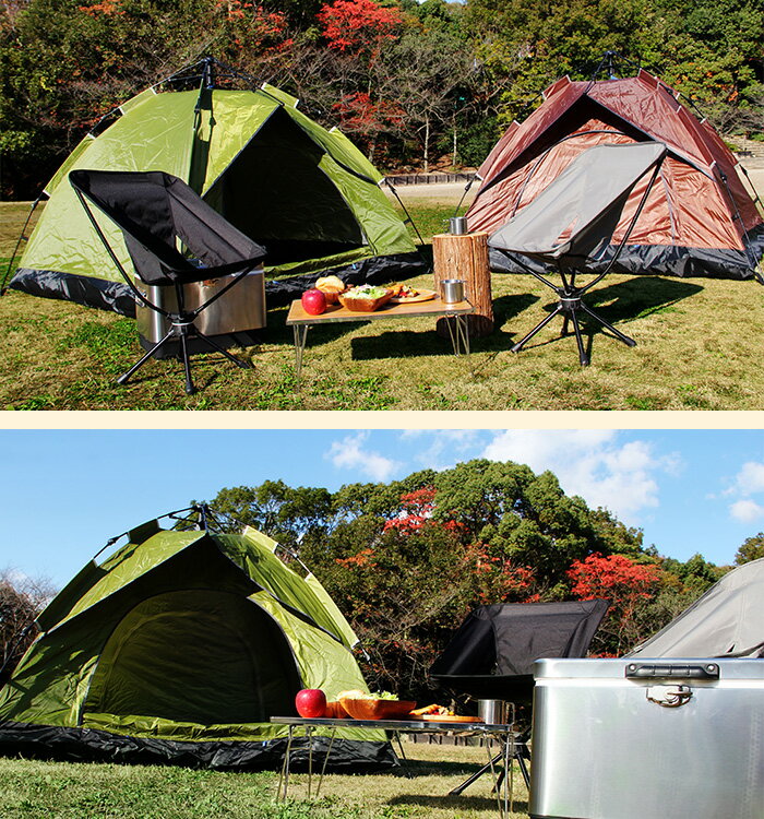 【在庫処分品】テント ワンタッチ キャンプ 収納バッグ付き アウトドア用品 キャン...