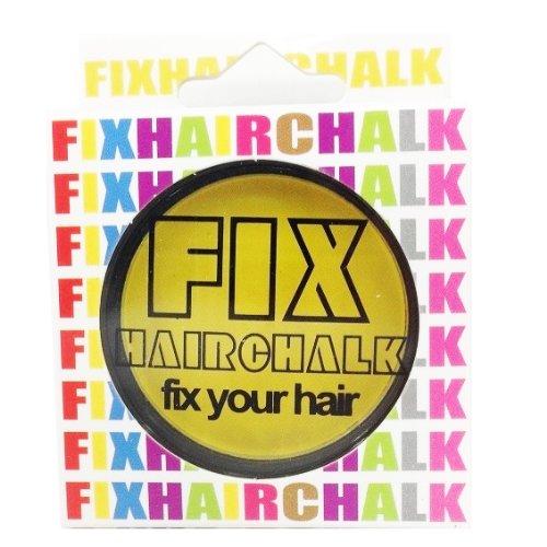 FIX フィックス ヘアチョーク ヘアーチョーク 髪色 1日ヘアカラー 1Day ネオンイエロー(NEON YELLOW) ..