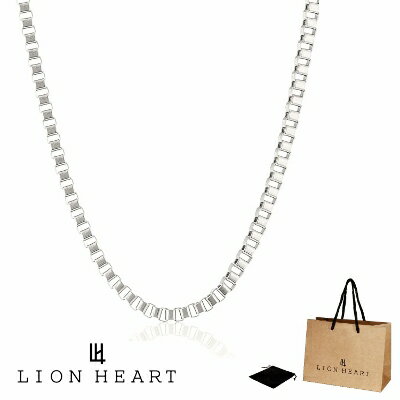 ネックレス ライオンハート LION HEART チェーン ネックレス ベネチアン 18A24 18A24S50 50cm メンズ サージカル ステンレス シルバー 男性 ギフト プレゼント 新品 送料無料 正規品