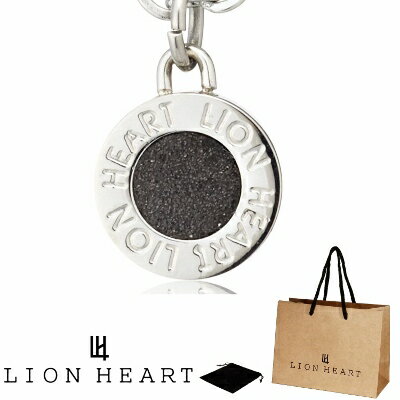 ネックレス ライオンハート LION HEART ネックレス ステンレス ペアライン コイン メダル メンズ レディース ユニセックス 04N126 04N126SM シルバー ブラック 男性 女性 ギフト プレゼント おすすめ 誕生日 お祝い 新品 送料無料 正規品