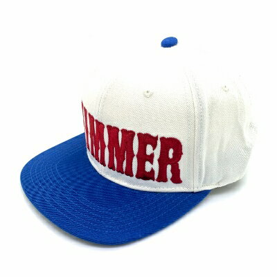 新品 DANNY'S HATTER ダニーズハッター ベースボールキャップ キャップ 帽子 SHIMMER 刺繍 スナップバック メンズ ホワイト ブルー レッド