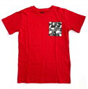 新品 DCSHOES DC ディーシーシュー Tシャツ ティーシャツ ポケット 半袖 S M L XL サイズ レッド 赤 メンズ レディース ユニセックス