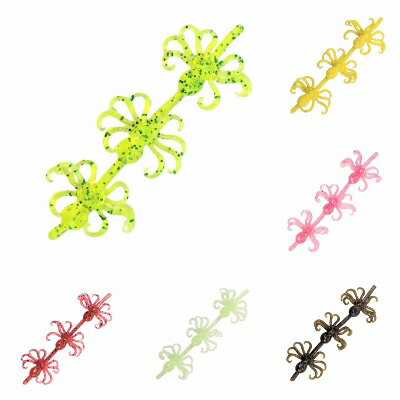 ブルーマーレ Blue Mare BMタコワーム 共喰いタコハグワーム タコワーム fishingmax フィッシングマックス オクトパニック カニエキス配合 蛸墨族 オンブ ONBU タコ串 船 タコ マダコ 秘リグ 共食い 釣り ルアー エギ タコエギ 明石対応【ネコポス】