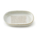 かもしか道具店 しょうがのおろし器 白 おろし器 陶器 萬古焼(3)