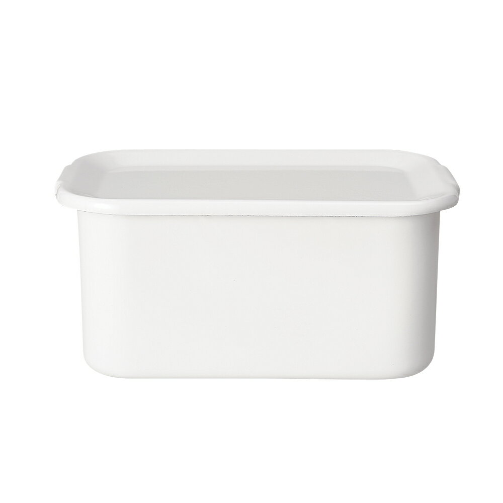 野田琺瑯レクタングル深型LL琺瑯蓋...