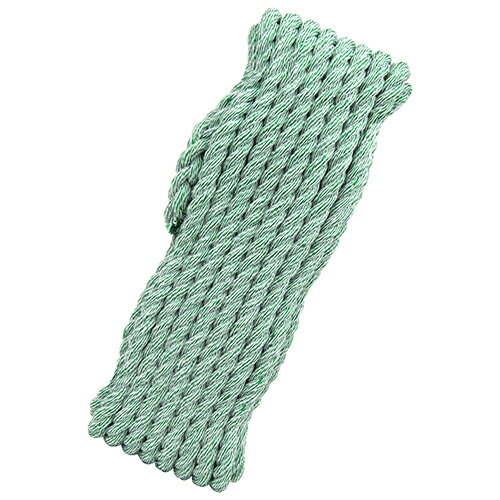 三友産業 カラートラックロープ混撚 緑 HR-2990 【何個でも送料据え置き！】