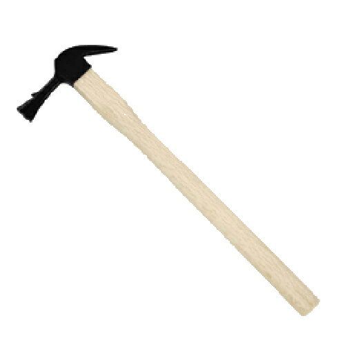 土牛 本職用仮枠鎚マグ付技 小 無 450MM 【何個でも送料据え置き！】