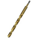 SK11 六角軸Tin鉄ドリル 微長 13.0mm 【何個でも送料据え置き!】