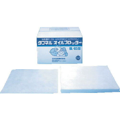 エム・エーライフ 油吸着材 タフネルオイルブロッター マット状 650x650mm 厚さ4mm (100枚入) (1箱) 品..