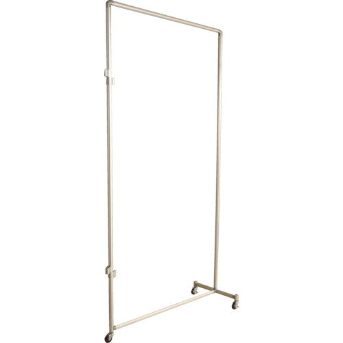 吉野 衝立用アルミパイプ 1×2 接続キャスター (1台) 品番：YS12JC