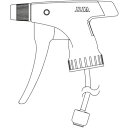 フルプラ FURUPLA 部品No.196R ピストル本体セット レッド(#705#715用) (1個) 品番:196-R