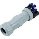 川西水道機器 SKカワニシ 鉛管2種×塩ビ管用異種継手 SKX鉛管用異種ソケット V25×L2-25 (1個) 品番:SKX-S-V25XL25