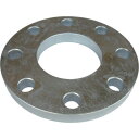 イシグロ 白 穴あきフランジ SOP-FF型 SS400相当 5K 呼び径(A)100 (1個) 品番:G5SOP-F-100A