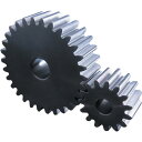 小原歯車工業 KHK 歯研平歯車SSAG4-50J80 (1個) 品番:SSAG4-50J80