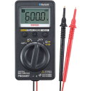 三和電気計器 SANWA マルチメーター Bluetooth対応ポケット型デジタルマルチメータ (1台) 品番:PM300BT