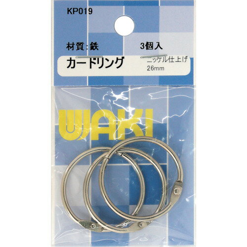 µ WAKI ɥ󥰦26 KP019 Ni 3 (1Pk) ֡KP019
