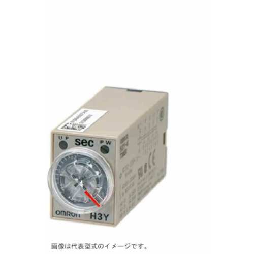 OMRON オムロン タイマ (1個) 品番：H3Y-4 AC100-120 10S