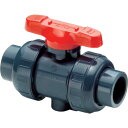 アサヒAV 塩ビ製ボールバルブ 21α-BV PVC/EPDM N32 (1個) 品番:V2ALVUENJ032