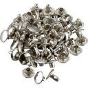 ファミリーツール 大カシメ ニッケルメッキ 30組入 (1Pk) 品番:51365