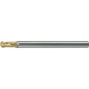 ユニオンツール 超硬エンドミル R0.5×刃長1.5×φd4 (1本) 品番:HSB2010-0100-6(4)