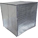 サンユー印刷 超遮断熱パレットカバー クールマジック シャインWバブル 1.15m×1.15m×1.2mH (1枚) 品番:CM-VWBBWV-COVER