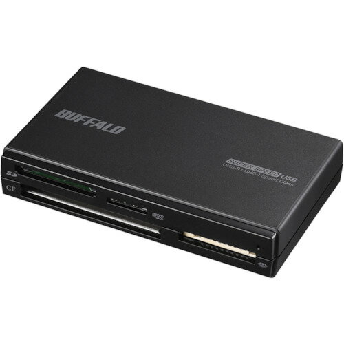 バッファロー BUFFALO UHS-II対応 USB3.0 マルチカードリーダー ブラック (1個) 品番:BSCR700U3BK バッファロー BUFFALO UHS-II対応 USB3.0 マルチカードリーダー ブラック (1個) 品番:BSCR700U3BK