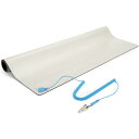 StarTech スターテック 静電気除去マット/60cm x 70cm/取外し可能アースコード付き (1箱) 品番:M3013