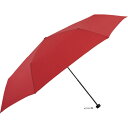 mabu 雨具 傘 ワイドライトUVミニ65 レッド (1本) 品番:SMV-41525