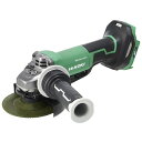 ハイコーキ HiKOKI コードレスディスクグラインダ 36V 125mm パドル式スイッチ 本体のみ (1台) 品番:G3613DD(NN)
