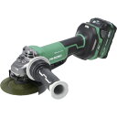 ハイコーキ HiKOKI コードレスディスクグラインダ 36V 125mm パドル式スイッチ 新マルチボルトセット品 (1台) 品番:G3613DD(2XPZ)