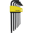 ワイズ WISE ボールポイント 黒染め7本セット(セミロング) (1S) 品番:WLB230B-7S