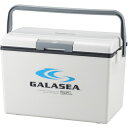 SANKA サンカ クーラーボックス 24.5L ワンプッシュ開閉 ギャラシー #25 シボ (1個) 品番:SGS-25WH