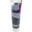 ペベオジャポン Pebeo 塗料 建物用塗料 水性 デコクリーム 120ml パール色 ブラック (1本) 品番:089206
