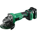 ハイコーキ HiKOKI コードレスディスクグラインダ 10.8V ブレーキ付 100mm セット品 (1台) 品番:G1210DA(2LSK)