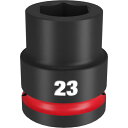 ミルウォーキー SHOCKWAVE IMPACT DUTY インパクトソケット 3/4インチ(19mm)角 23mm (1個) 品番:49-66-6361
