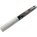 祥碩堂 建築用筆記具 油性タフペイント 中字 白 (1本) 品番:S23050