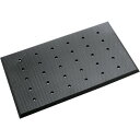 テラモト 耐油クッションマットFW(穴あきタイプ) 450×750mm (1枚) 品番:MR-939-745-0