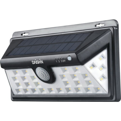 大進 広角ソーラーウォールライト (1台) 品番：DLS-WL005